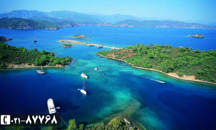 دیدنیهای مارماریس|ازمیر|marmaris aqua park|دالیان کائونس در مارماریس|