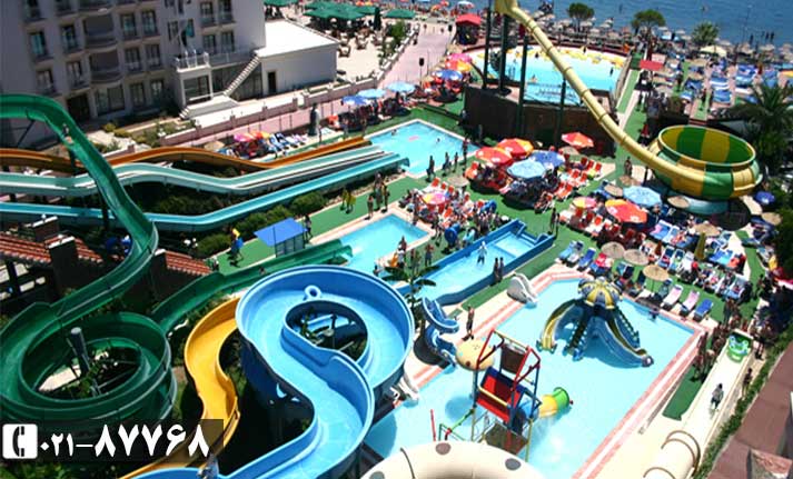 دیدنیهای مارماریس|ازمیر|marmaris aqua park|